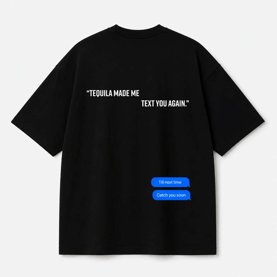 Till Next Time Tee — Black