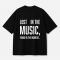 Lost In The Music Tee — Black