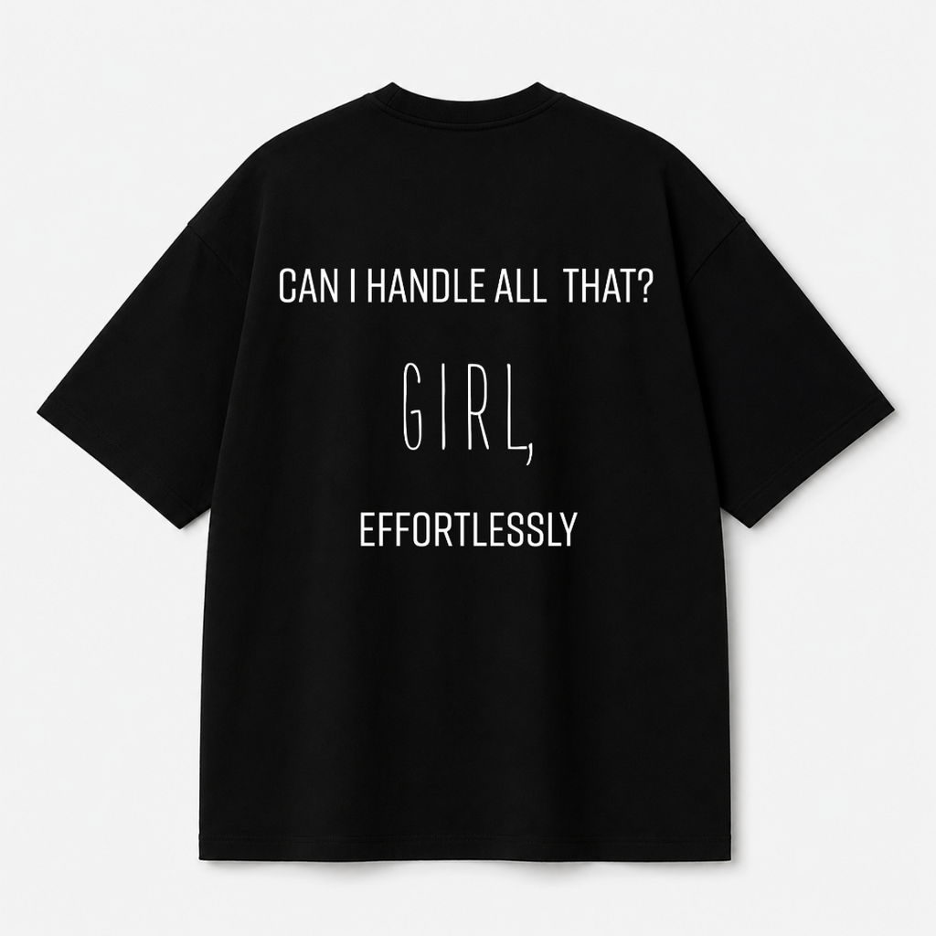 Effortlessly Tee — Black