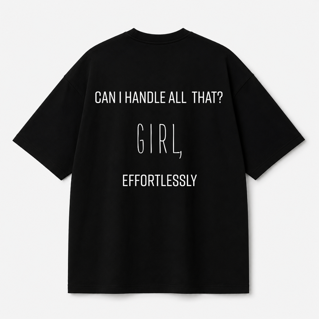 Effortlessly Tee — Black