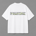 Loyal Money Tee — White