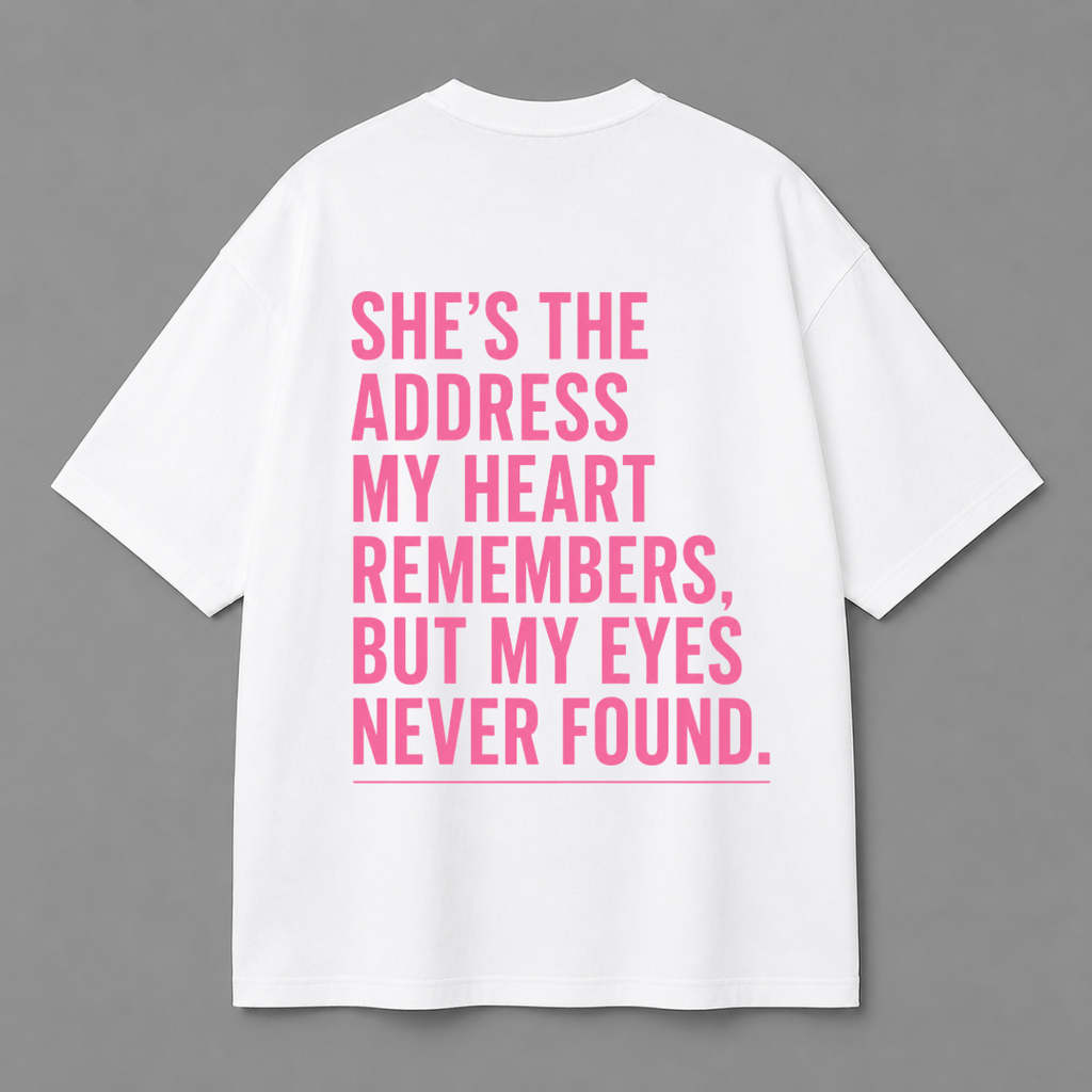 Heart Remembers Tee — Black / White