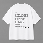 Million Dollar Deals Tee — White
