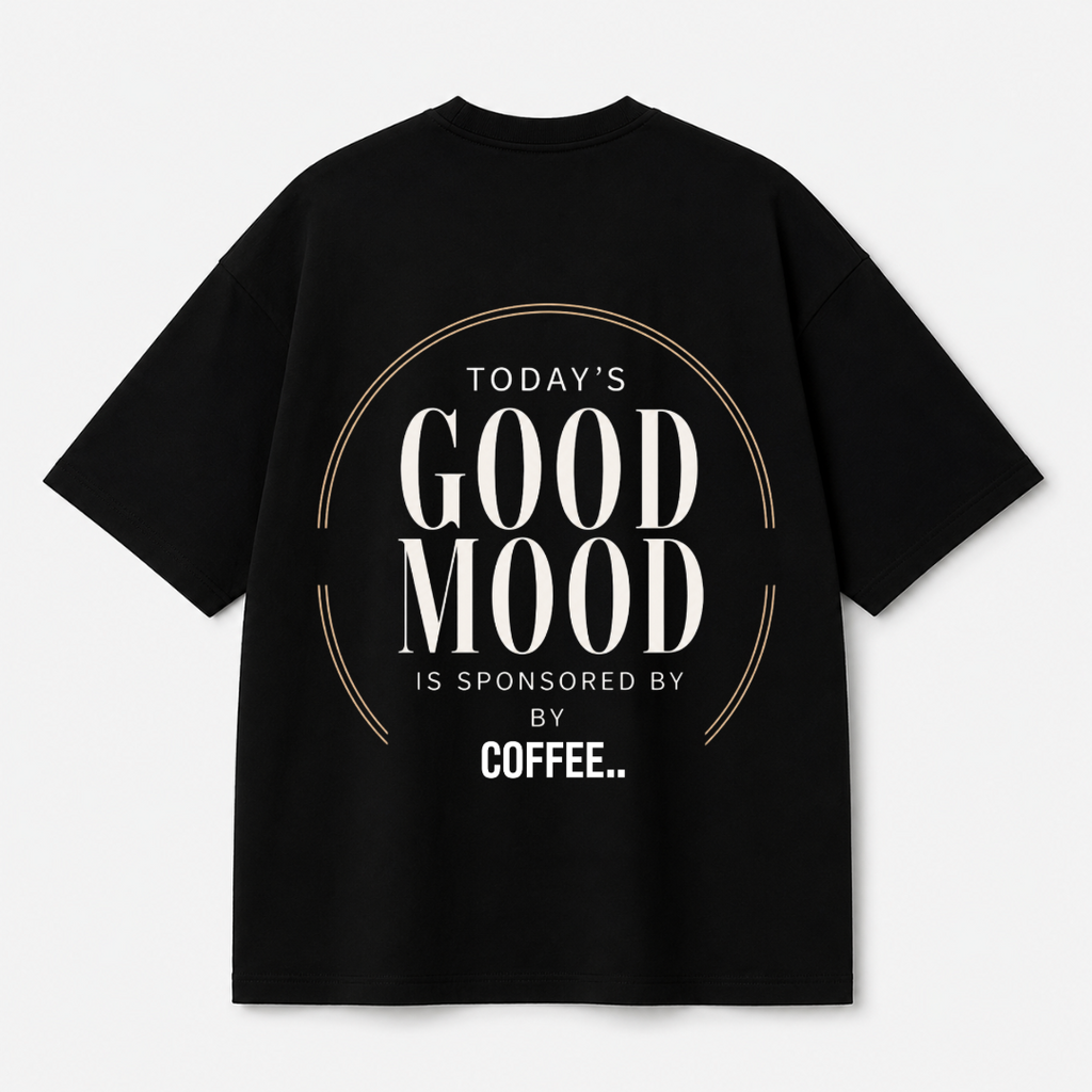 Today's Good Mood Tee — Black