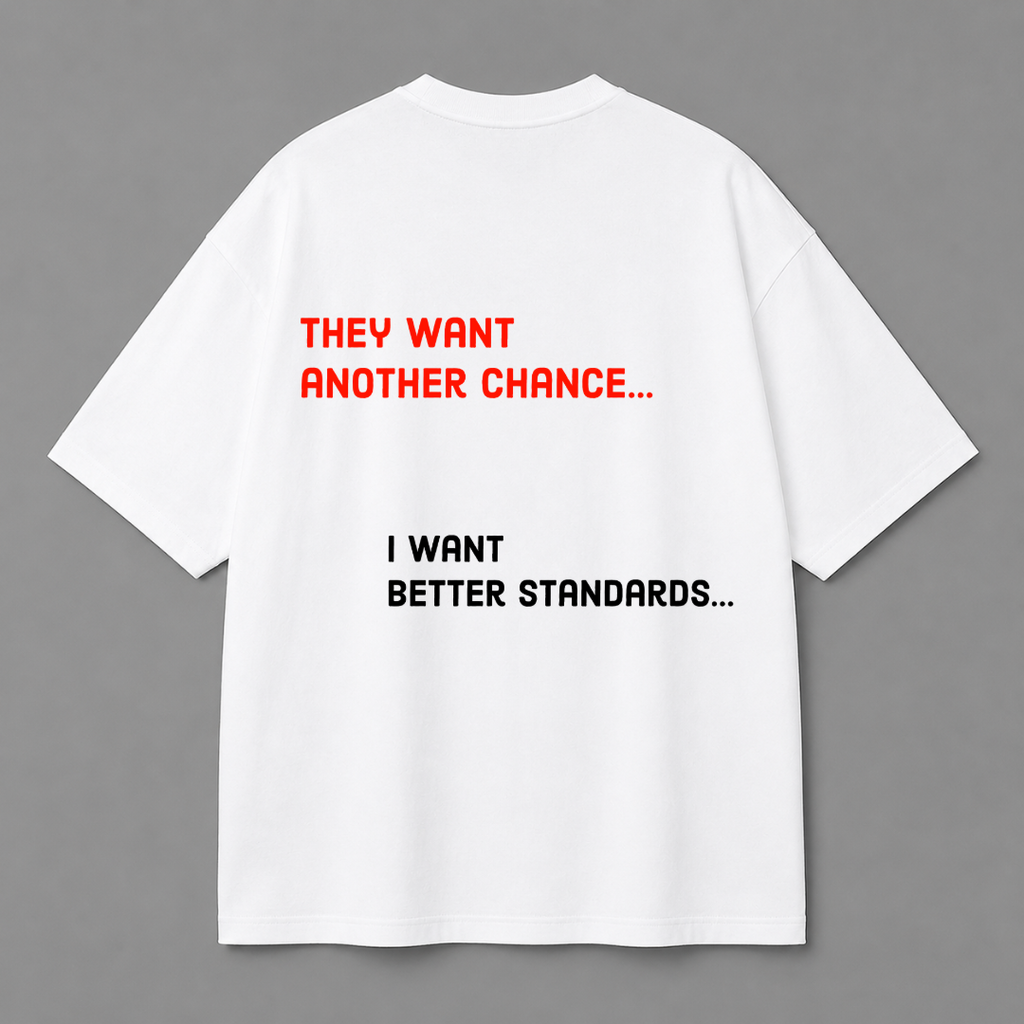 Better Standards Tee — White