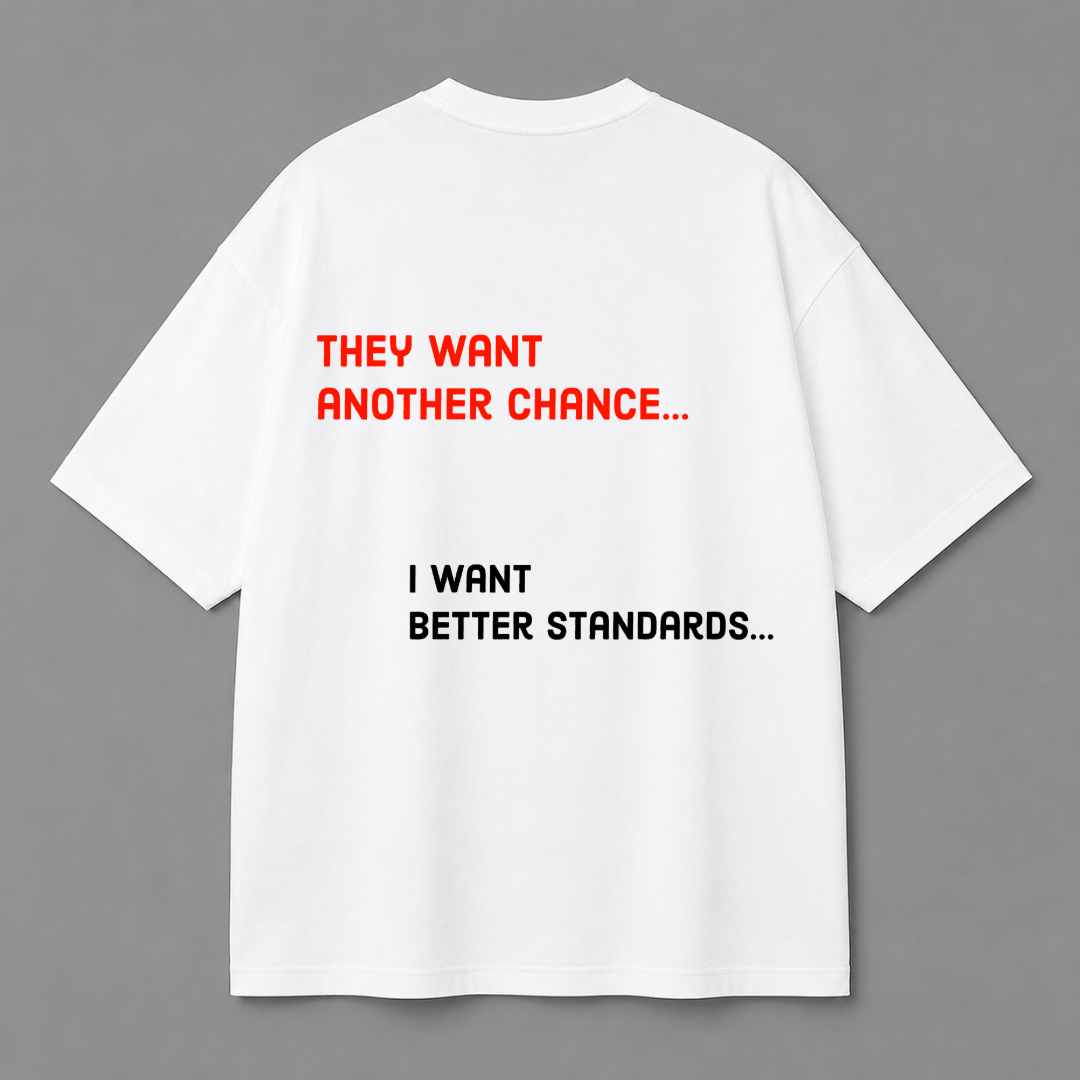 Better Standards Tee — White