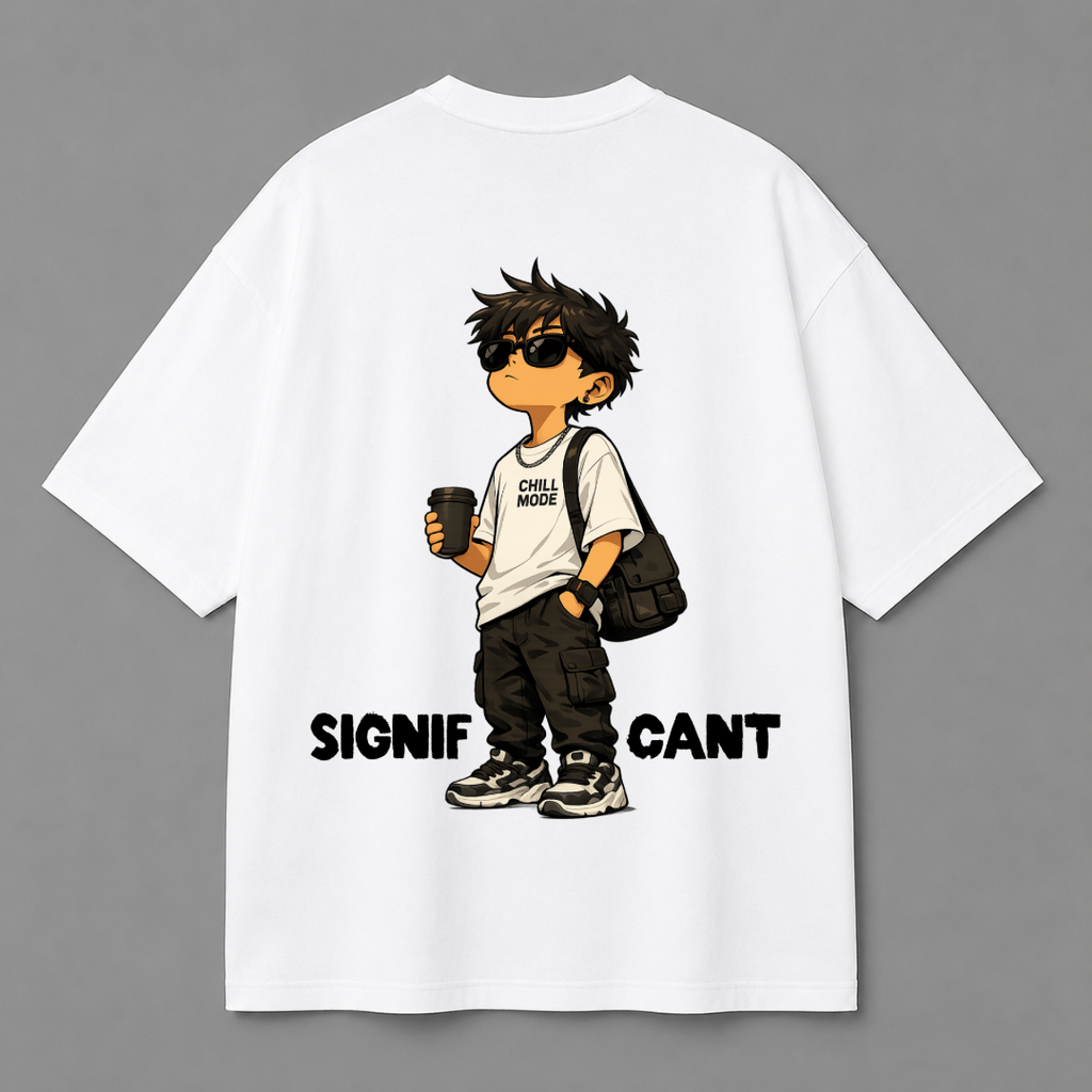 Significant Graphic Tee — Black / White