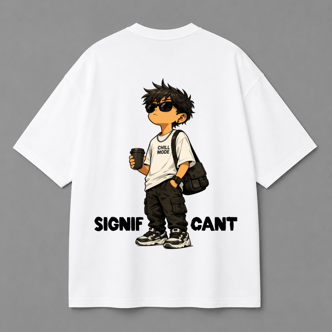 Significant Graphic Tee — Black / White