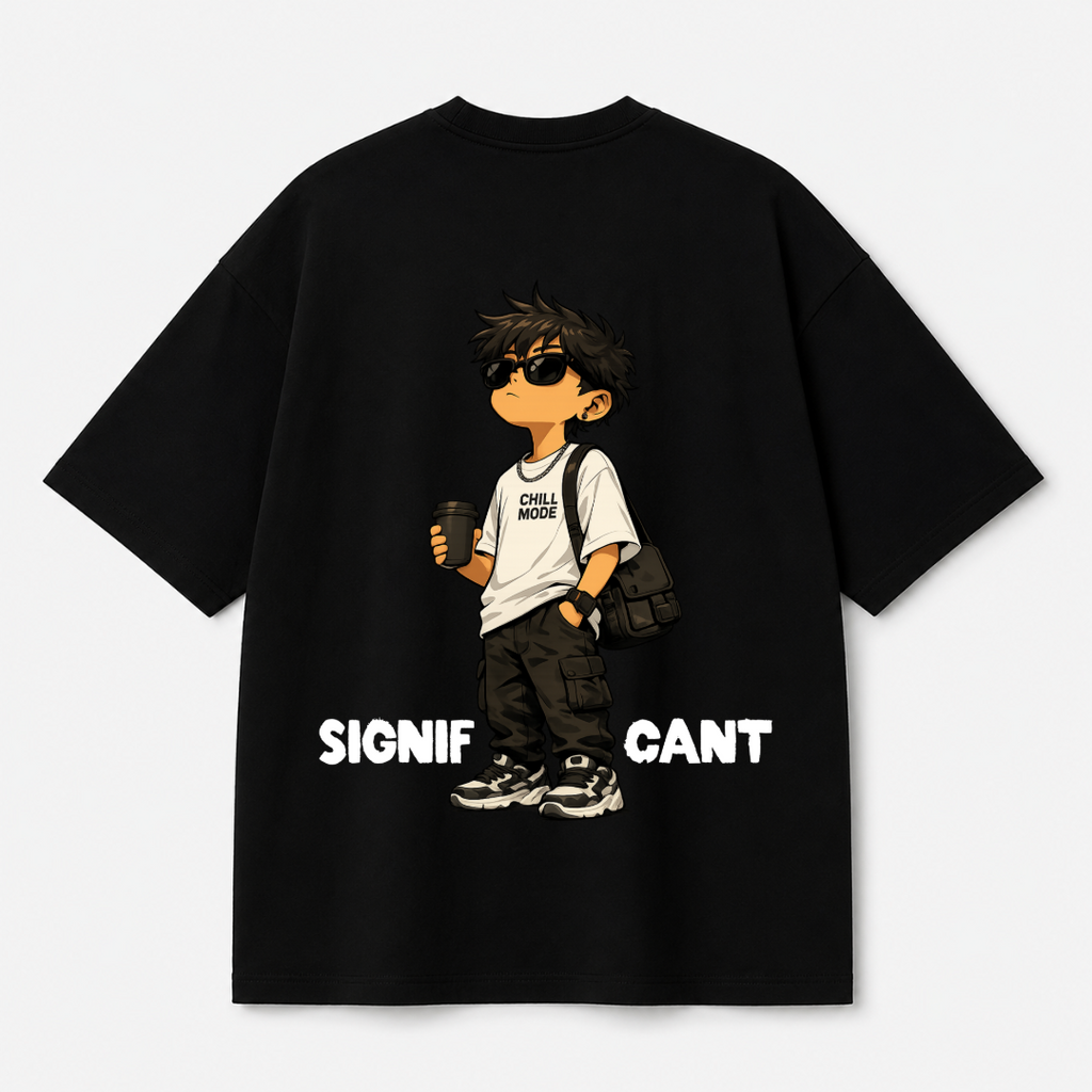 Significant Graphic Tee — Black / White