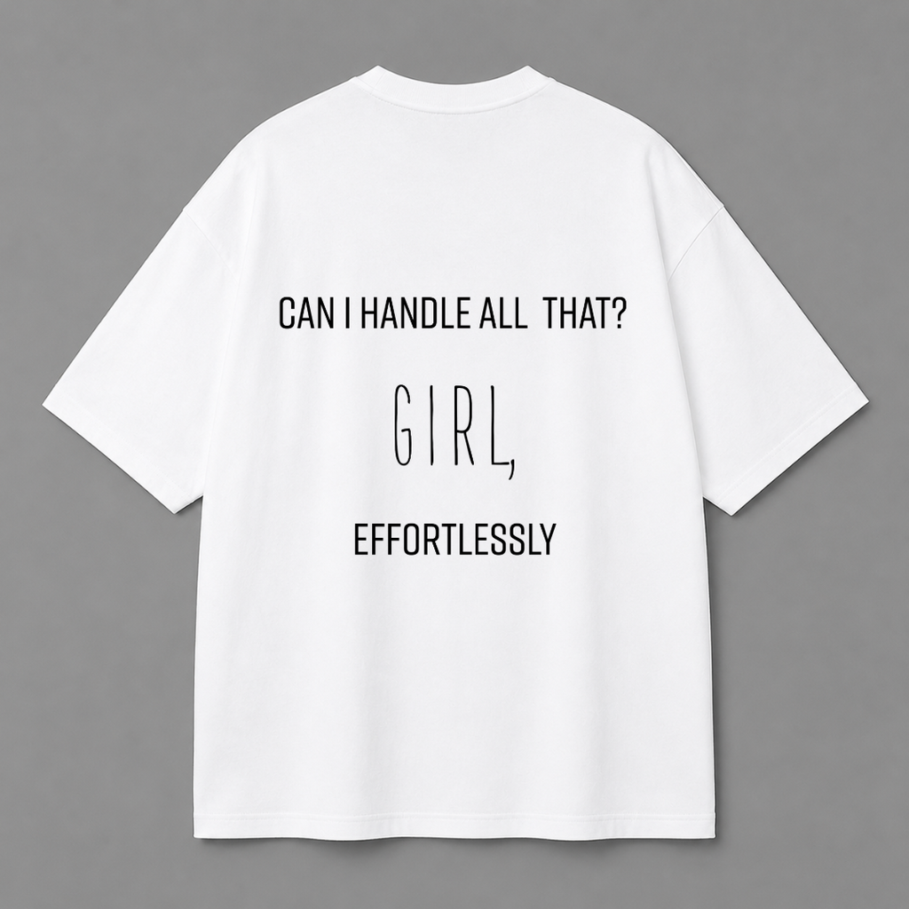 Effortlessly Tee — White