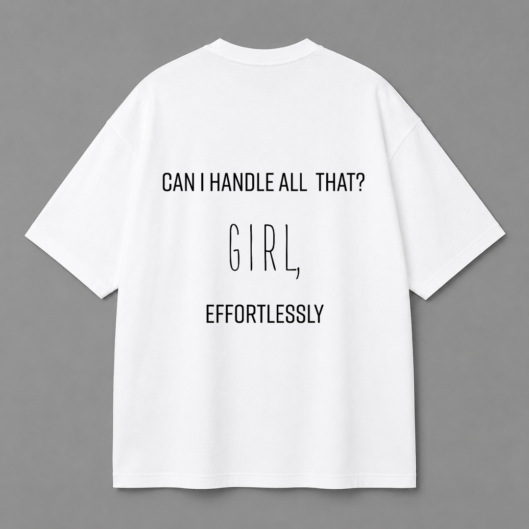 Effortlessly Tee — White